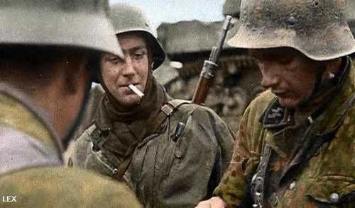 On December, 18th 1944 Ardenness, Hansen's squad