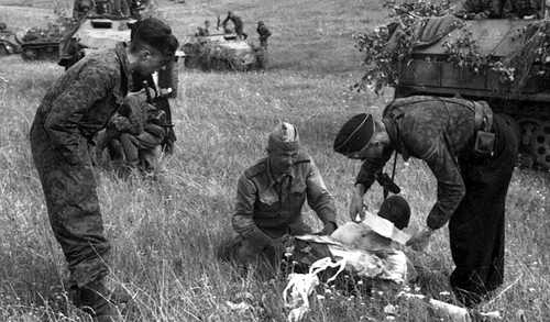 Compassion for the wounded enemy