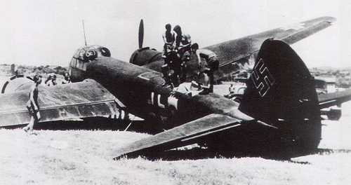 Undercarriage failure in Sicily