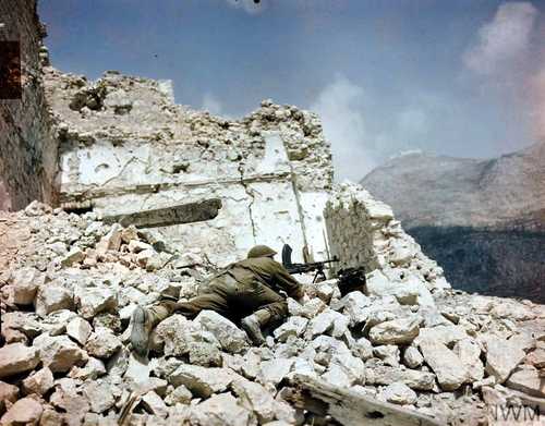 Bren machine gunner