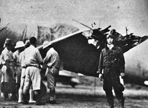 Damaged Zero Fighter