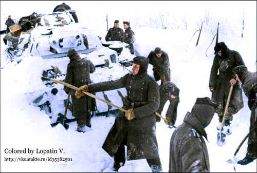 German soldiers and Pz.III