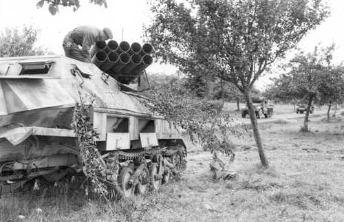 Abandoned SdKfz 4/1