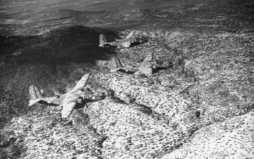 North Africa camo A-20's