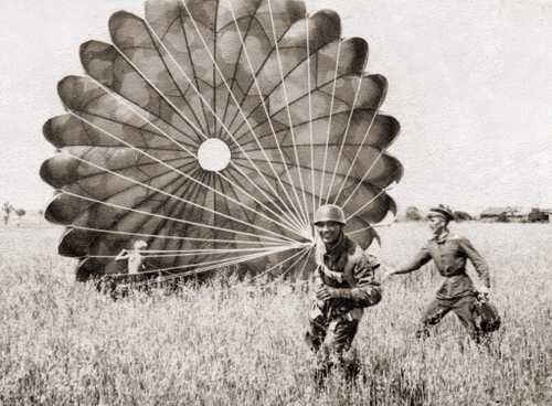 Summer of 1944, Bulgarian paratrooper 