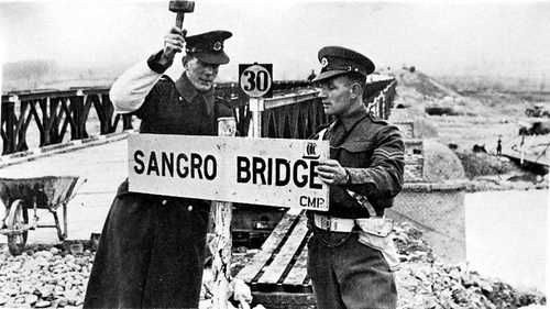 Bridge over the Sangro river