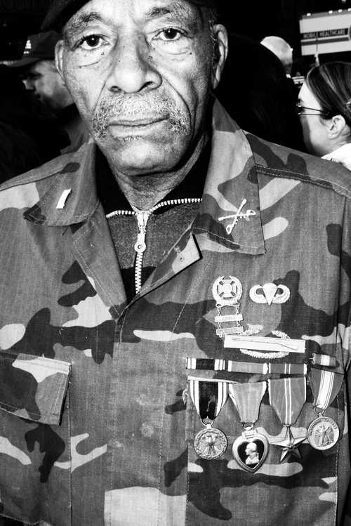 vIET NAM VET, VETERAN DAY PARADE nyc
