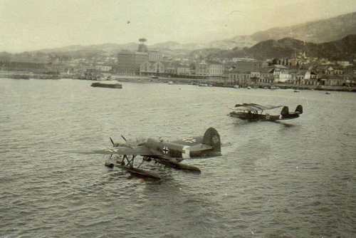 CANT Z.506C and a Dornier Do-24, Patras (GR) 