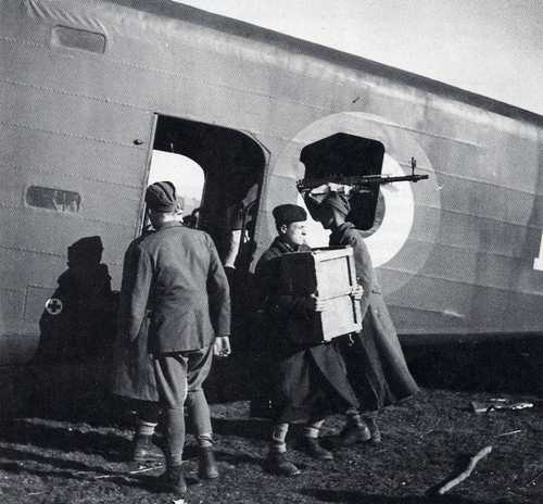 Supplies for the Montenegro’s partisans