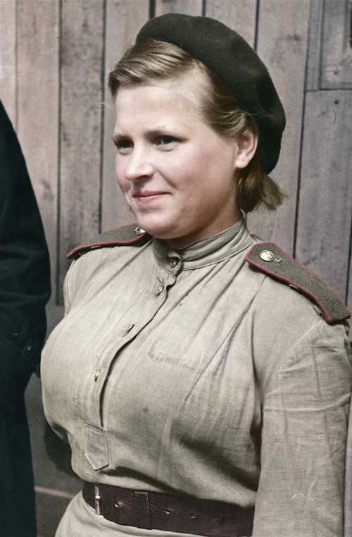 Unknown female soldier, Landing on Bornholm 1945