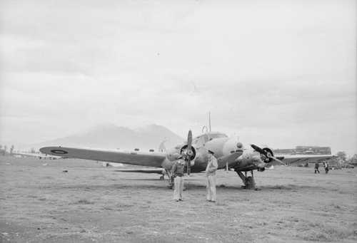 British plane at Naples
