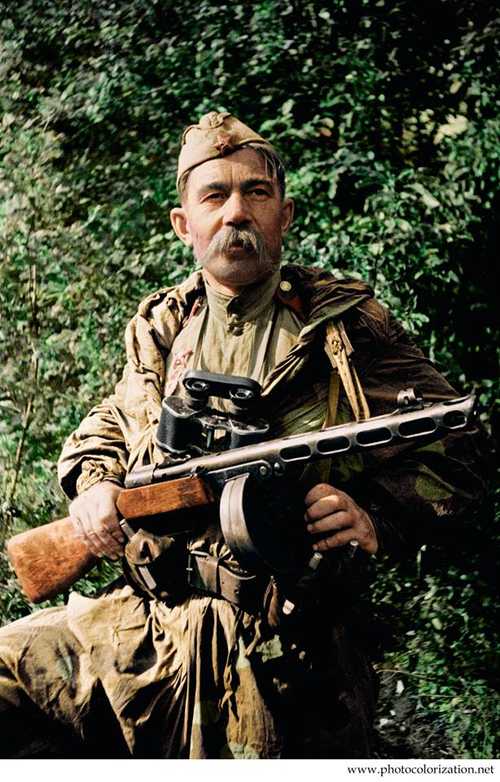 Soviet scout, senior Sergeant Alexey Frolchenko