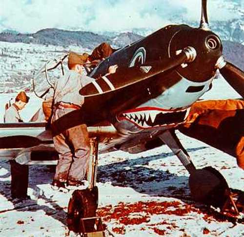 Shark mouth in the Alps