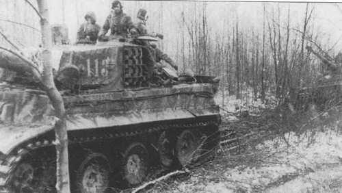 Eastern front Tiger