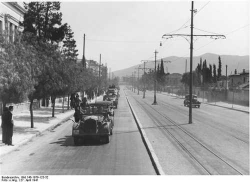 5th Panzer in the Balkans.
