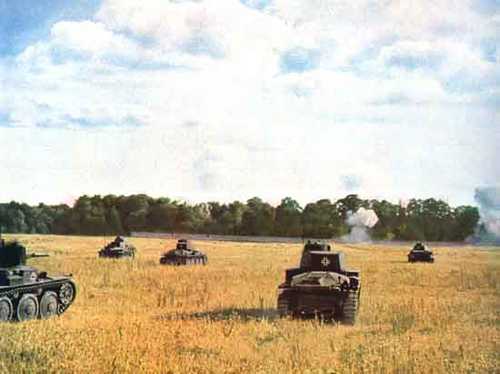 7th Panzer-Division in action.