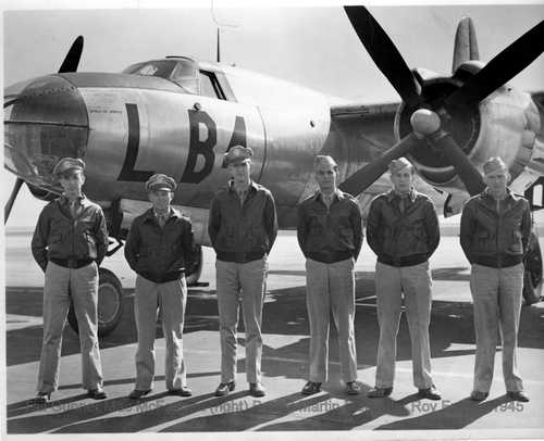 Martin Marauder Bomber Crew Roy,France 1945