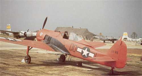 Captured Focke Wulf Fw190A-8