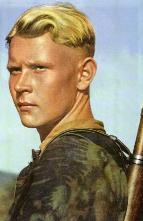 Young Waffen-SS Grenadier