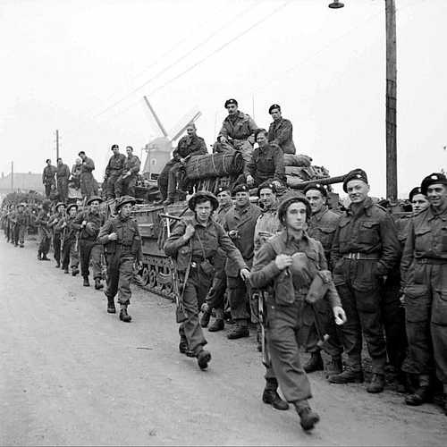 Tanks and troops