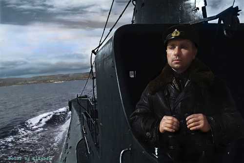 Hero of the Soviet Union Nikolay Lunin, 1942