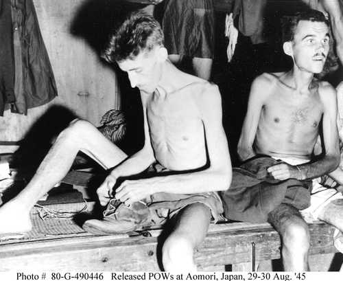 American POWs released at end of WWII