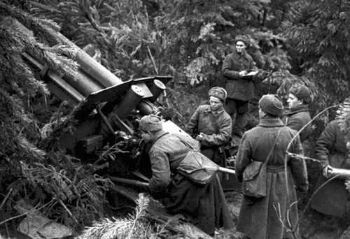 Russian artillery 
