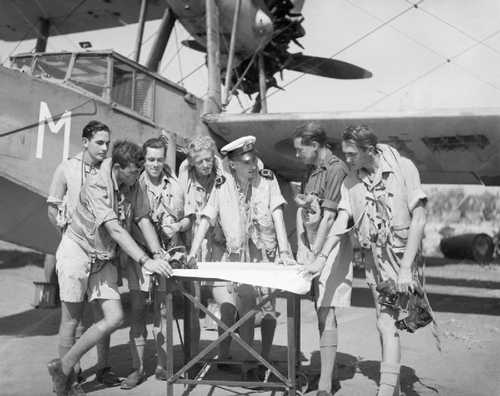 Mine-recce flight