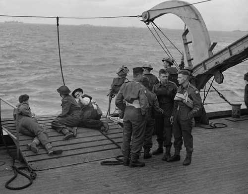 HMCS PRINCE DAVID, D-DAY