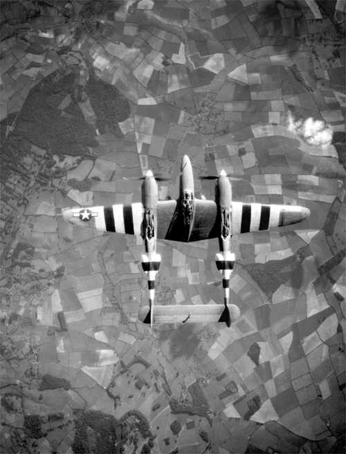 D-day P-38
