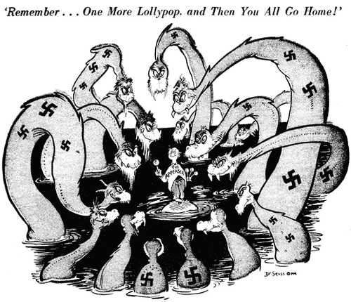 Dr Seuss goes to war