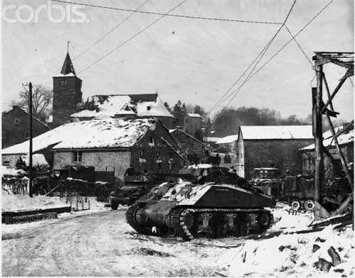 Captured town of Dochamps