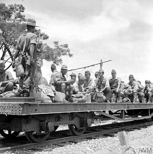 Railride to POW camp