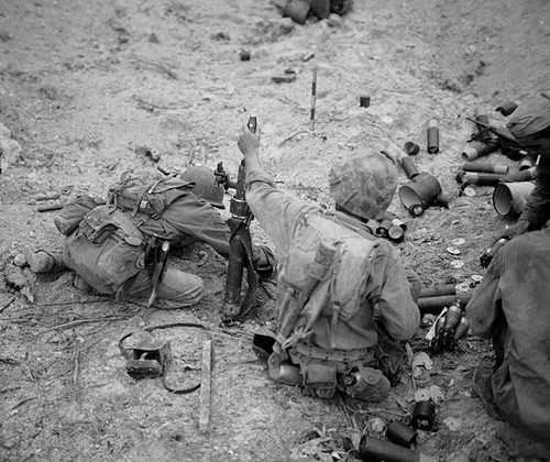 Mortar crew