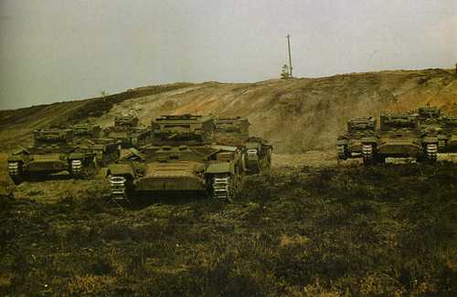 British Valentine tanks