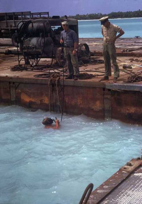 Sailors at work