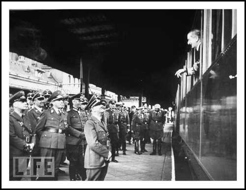 Horthy Meets Hitler in Germany, 1941