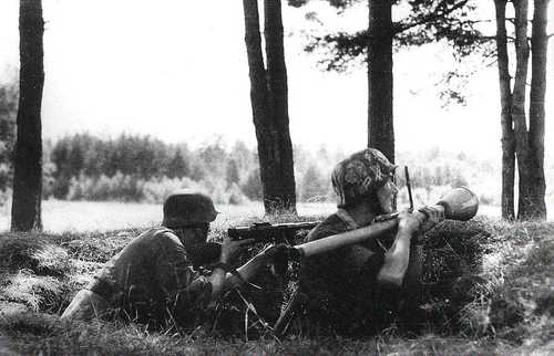 Finnish soldiers in combat