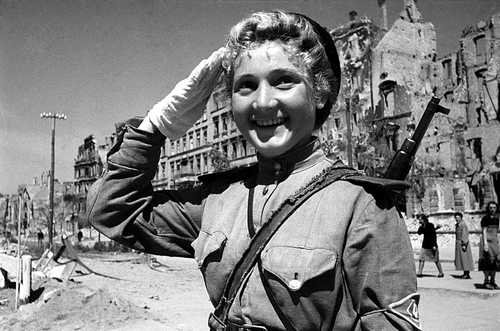 Traffic or May Day salute..?