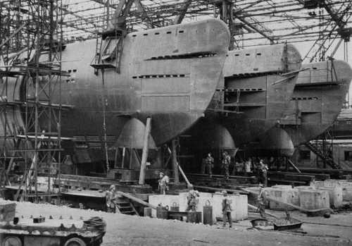 Captured submarines