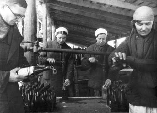 Molotav assembly line