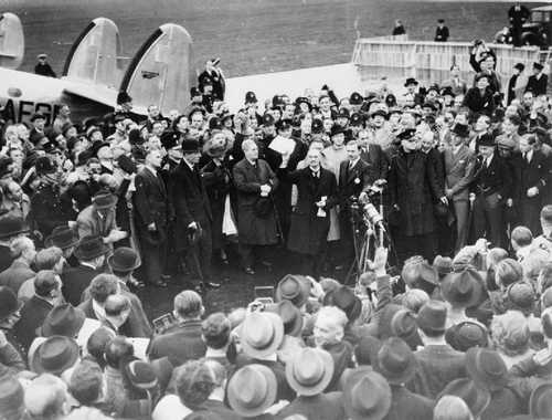 Peace for our time, 30 September, 1938.