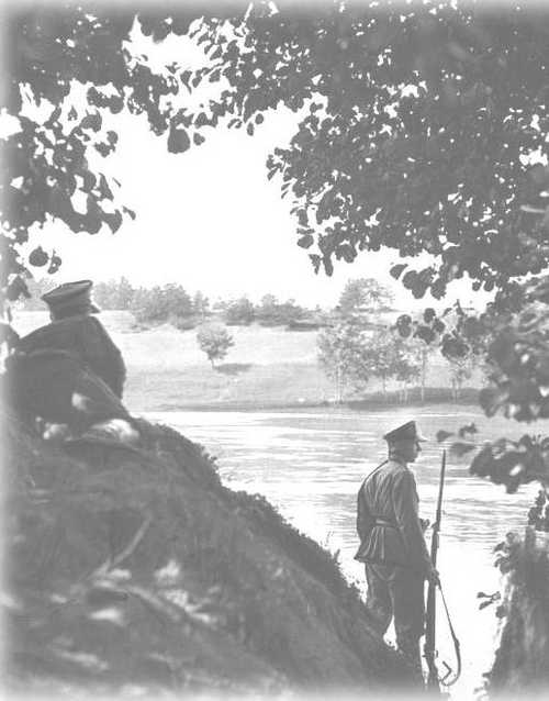 KOP guarding a Polish-Lithuanian border