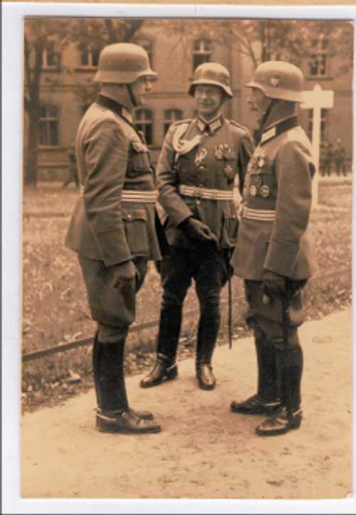 the officers during the swearing