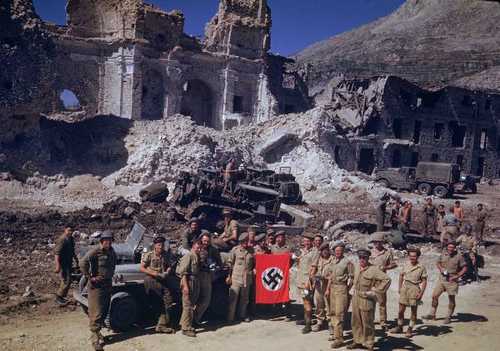 British and South African soldiers