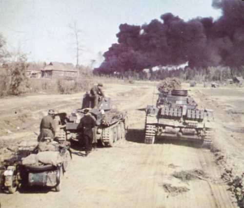Pz III and Czech pz 38 in the USSR.