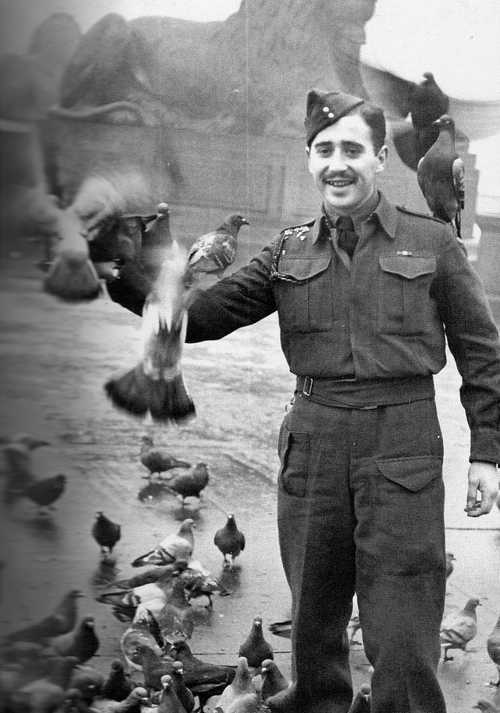 Trafalgar Square in the summer of 1944