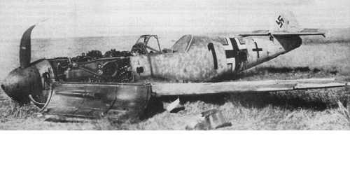 Bf 109 from the IV/JG51