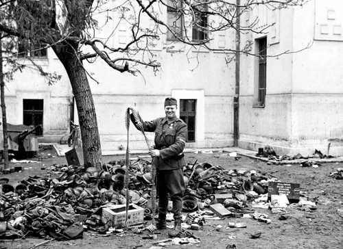 Captured war equipment