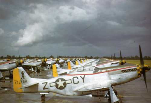 Flight line 55th FG